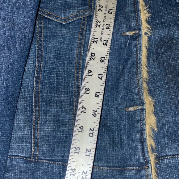 Hand Embroidered Grateful Dead; Cats DownUnder The StarsJerry Garcia Jean jacket - Picture 12 of 16